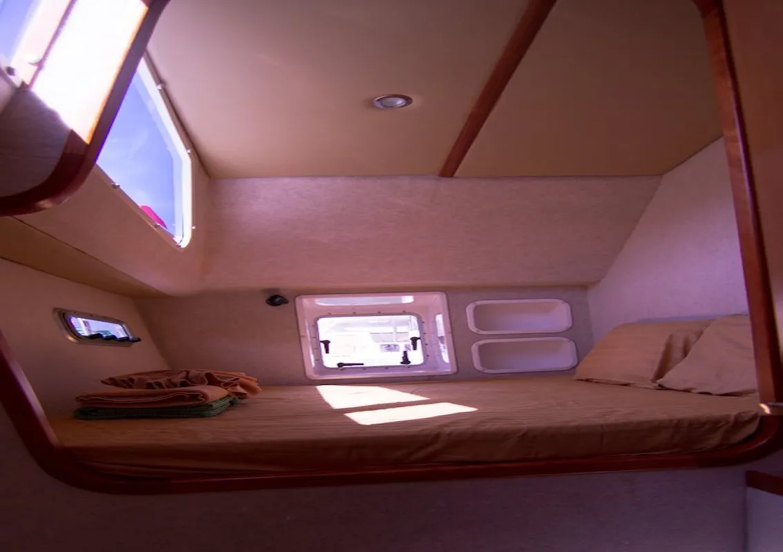 Cabin on Sunrise, a Island Spirit 38 catamaran at Baan Salak Phet, Thailand