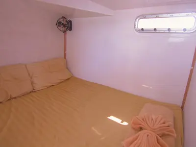 Cabin on Sunrise, a Island Spirit 38 catamaran at Baan Salak Phet, Thailand