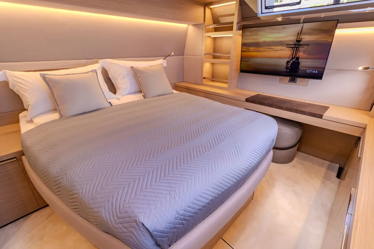 Cabin on Agenda 55, a Lagoon 55 catamaran at Grad Kaštela, Croatia