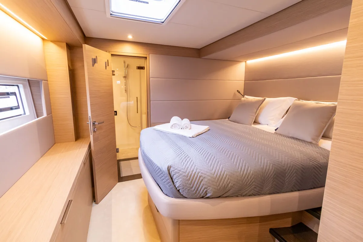 Cabin on Agenda 55, a Lagoon 55 catamaran at Grad Kaštela, Croatia