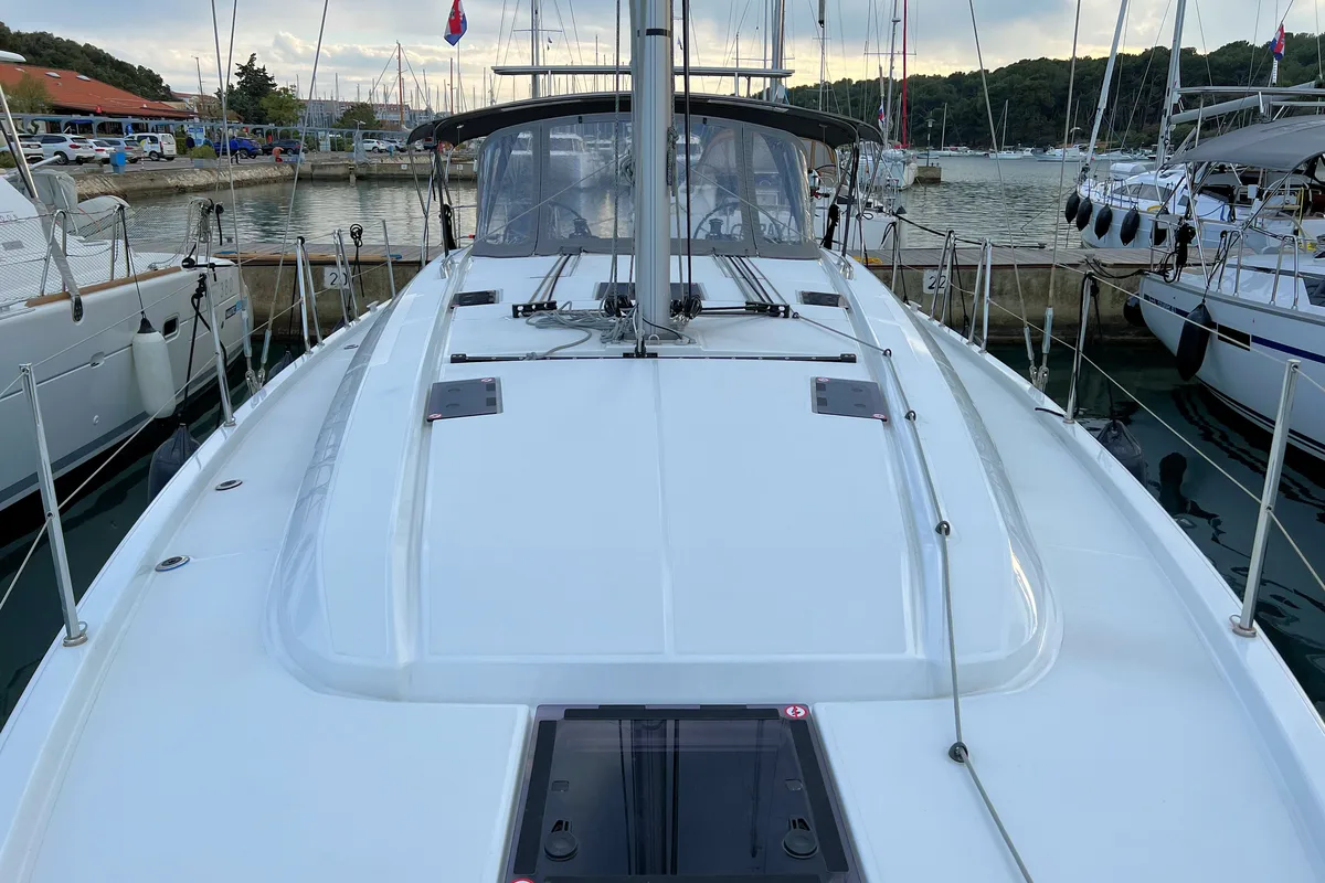 Christine, a Beneteau Oceanis 40.1 sailboat at Grad Pula, Croatia