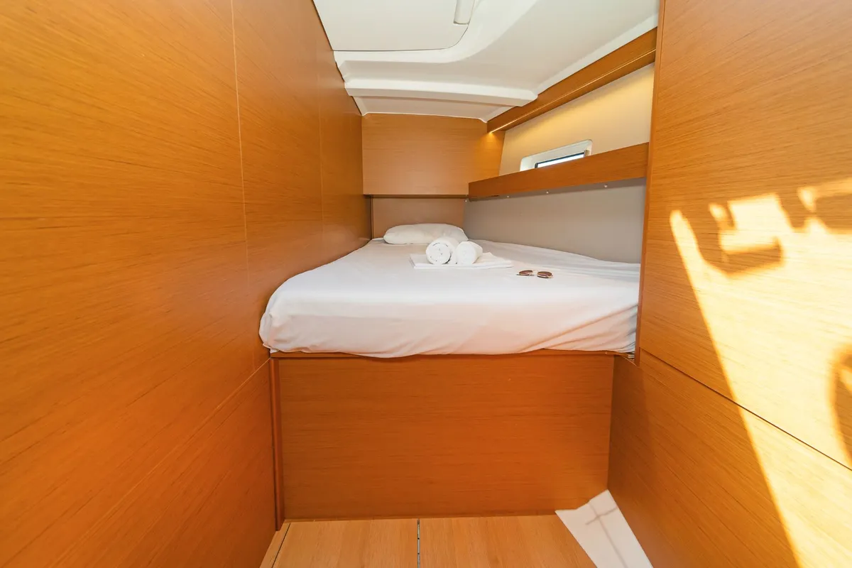 BELLATRIX, a Jeanneau Sun Odyssey 490 sailboat at Benitses, Greece
