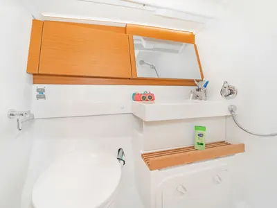 BELLATRIX, a Jeanneau Sun Odyssey 490 sailboat at Benitses, Greece