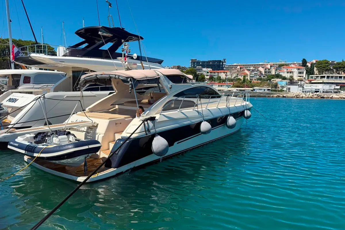 Lady Tania, a Dalla Pieta 48 motor yacht at Split, Croatia