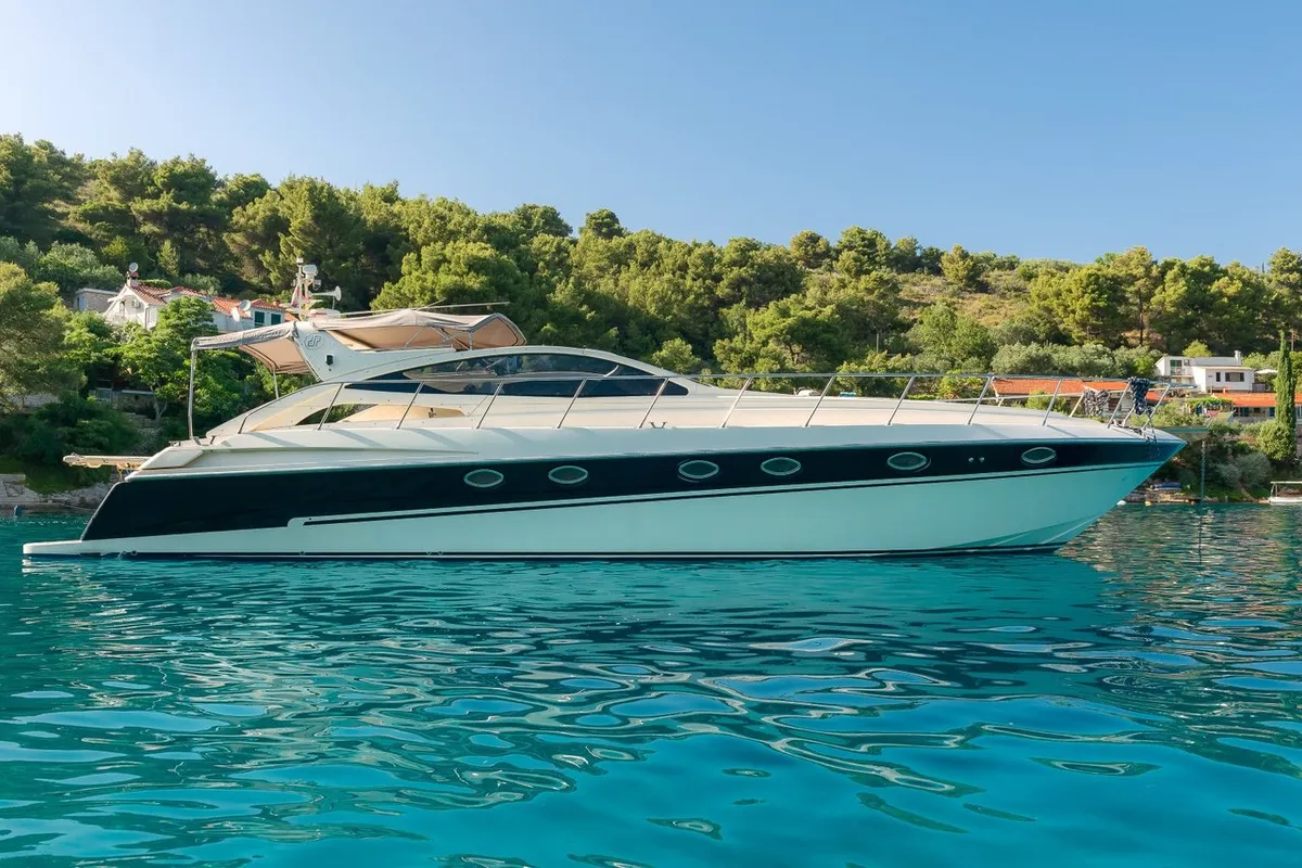 Lady Tania, a Dalla Pieta 48 motor yacht at Split, Croatia