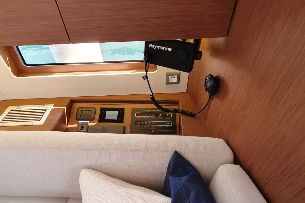 Dommie, a Beneteau Oceanis 46.1 sailboat at Split, Croatia