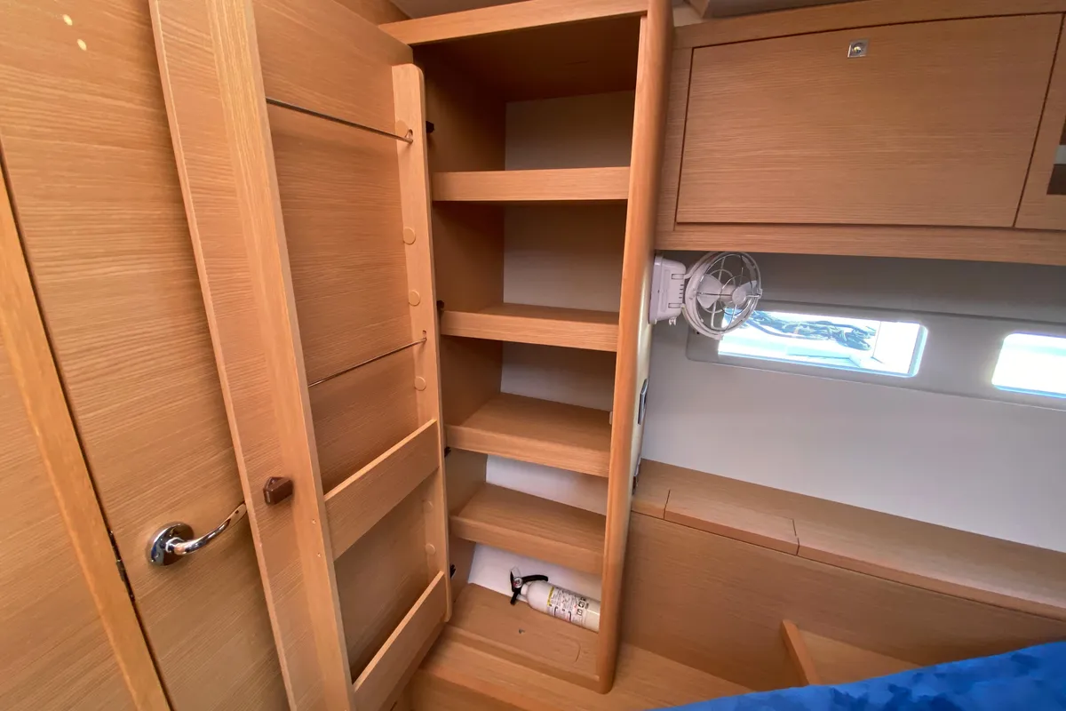 Cabin on Liliana Bella, a Dufour 530 sailboat at Chesapeake, United States