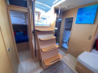 Salon of Liliana Bella, a Dufour 530 sailboat at Chesapeake, United States