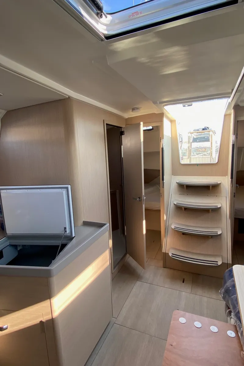 Galley of La Mer, a Beneteau Oceanis 40.1 sailboat at Athens, Greece