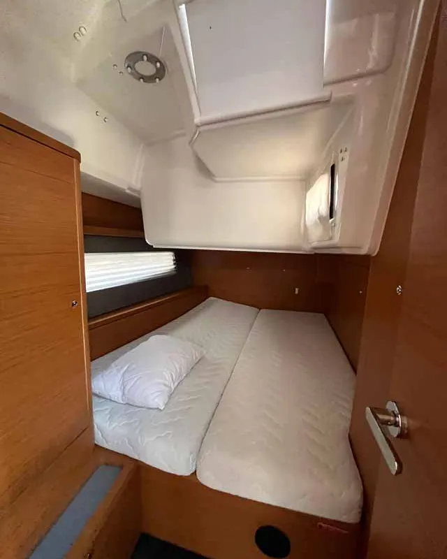 Cabin on Inspire II, a Dufour 41 Performance sailboat at Grad Biograd na Moru, Croatia
