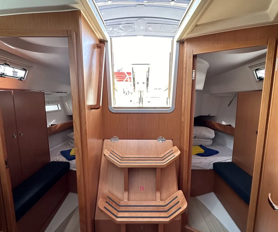 Ziggy, a Bavaria Cruiser 34 sailboat at Grad Trogir, Croatia