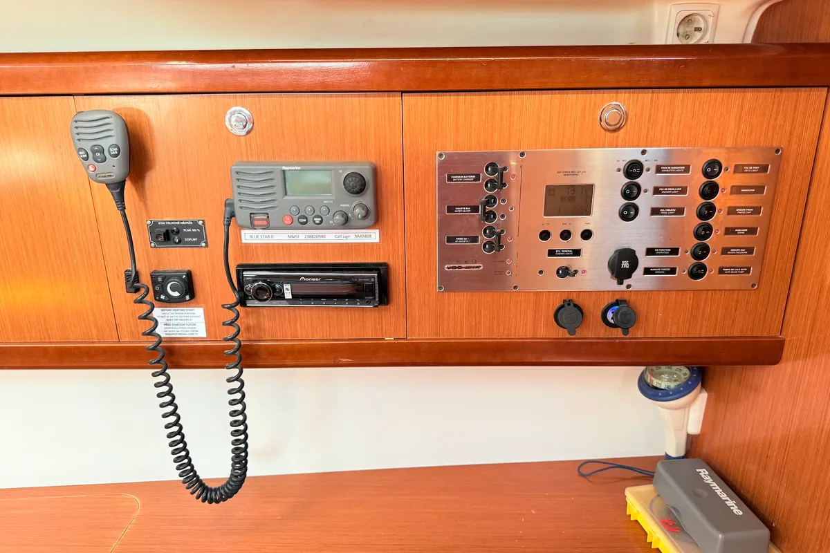 Blue Star II, a Beneteau Oceanis 43 sailboat at Općina Sukošan, Croatia