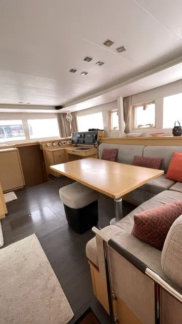 Loft, a Lagoon 450 F catamaran at Fethiye, Turkey