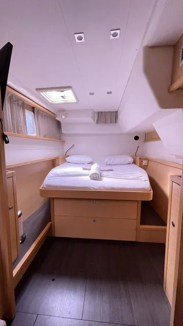 Loft, a Lagoon 450 F catamaran at Fethiye, Turkey
