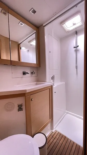 Loft, a Lagoon 450 F catamaran at Fethiye, Turkey