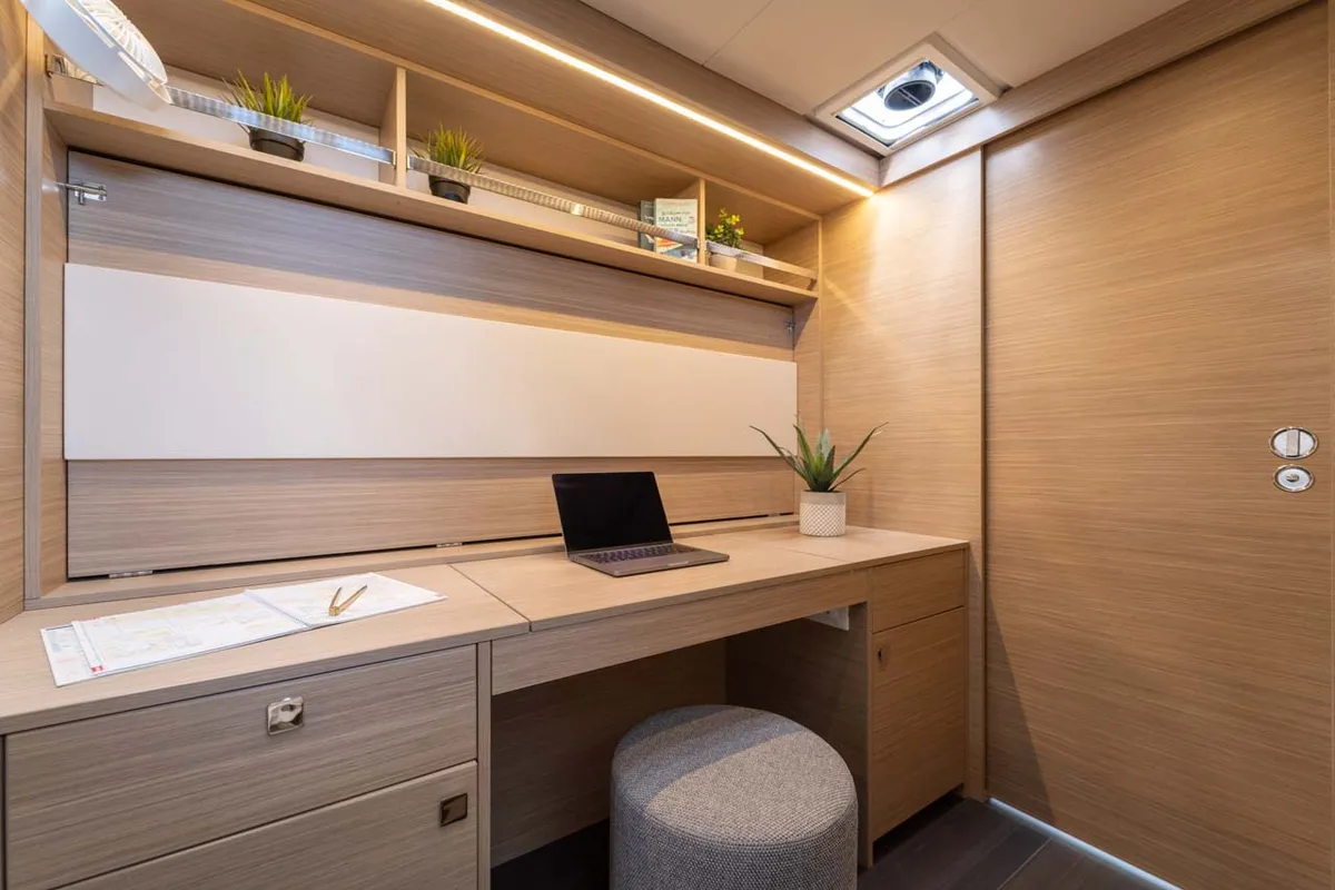 Cabin on La Perla, a Lagoon 43 catamaran at Grad Šibenik, Croatia