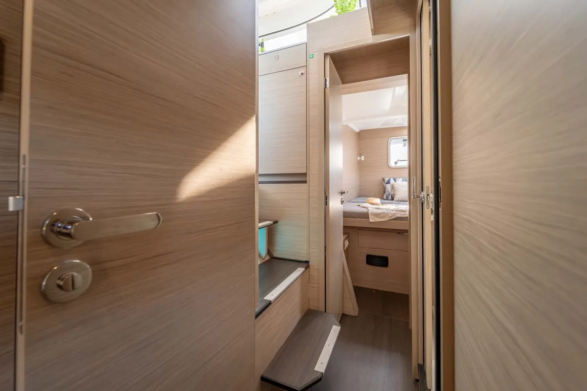 Cabin on Mare Amore, a Lagoon 38 catamaran at Grad Šibenik, Croatia