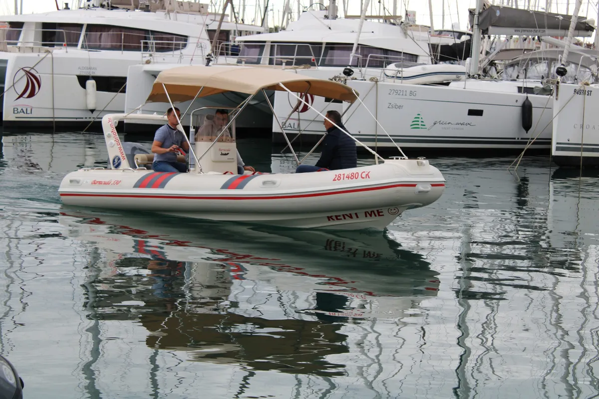 Barracuda 530, a Barracuda 530 RIB at Crikvenica, Croatia