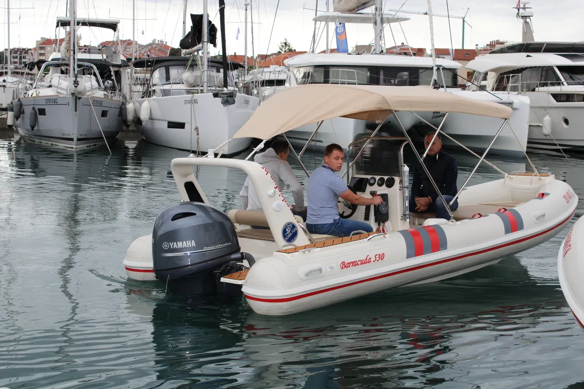 Barracuda 530, a Barracuda 530 RIB at Crikvenica, Croatia