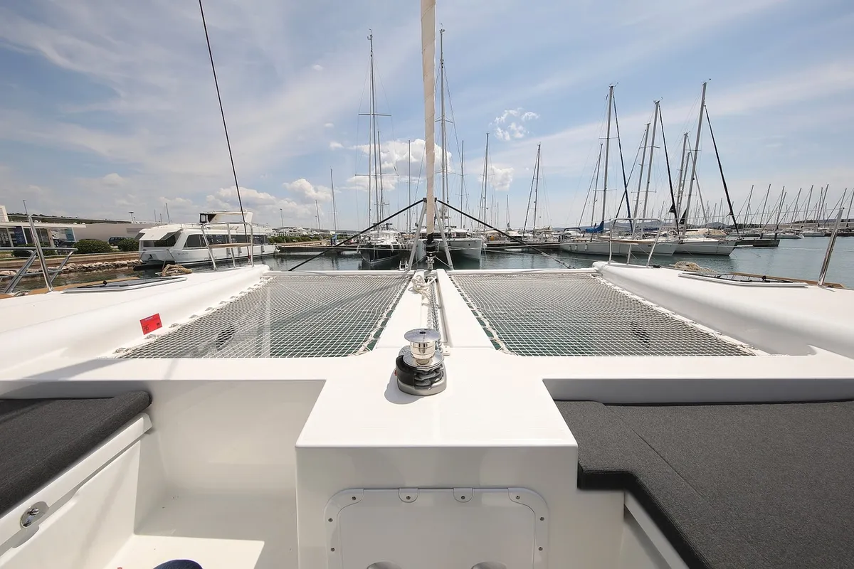 PARADISE, a Lagoon 450 Fly catamaran at Rogoznica, Croatia