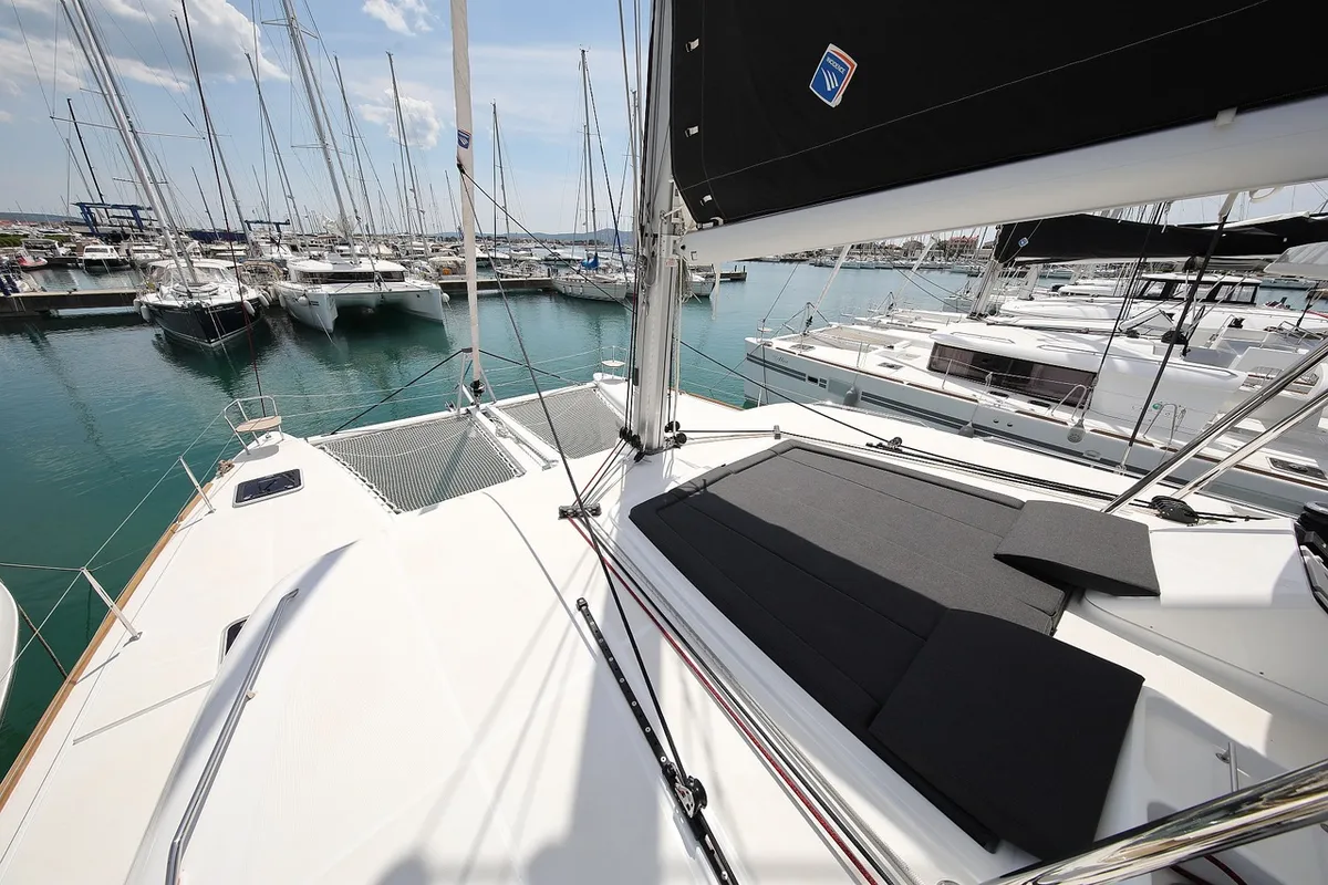PARADISE, a Lagoon 450 Fly catamaran at Rogoznica, Croatia