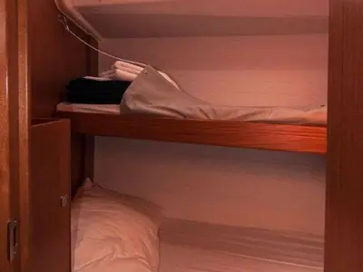 Cabin on Ivana, a Bavaria Cruiser 51 sailboat at Split, Croatia