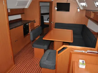 Galley of Joy, a Bavaria Cruiser 40 sailboat at Pirovac, Croatia