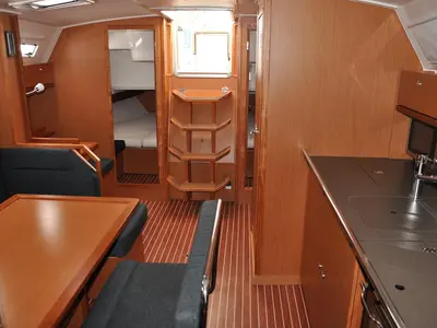 Salon of Joy, a Bavaria Cruiser 40 sailboat at Pirovac, Croatia