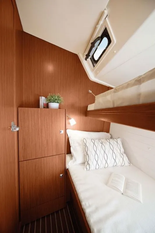 Cabin on Margot One, a Bavaria Cruiser 51 sailboat at Grad Biograd na Moru, Croatia