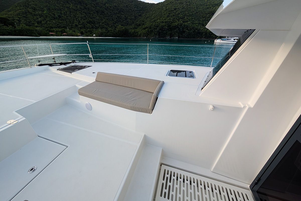 Maravela, a Bali 5.4 catamaran at Road Town, British Virgin Islands