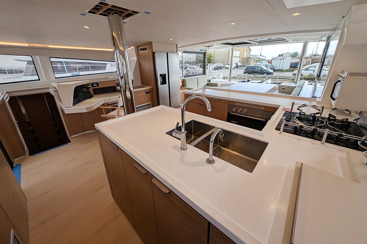 Maravela, a Bali 5.4 catamaran at Road Town, British Virgin Islands