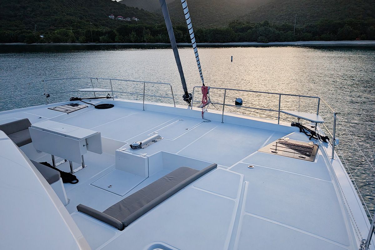 Maravela, a Bali 5.4 catamaran at Road Town, British Virgin Islands