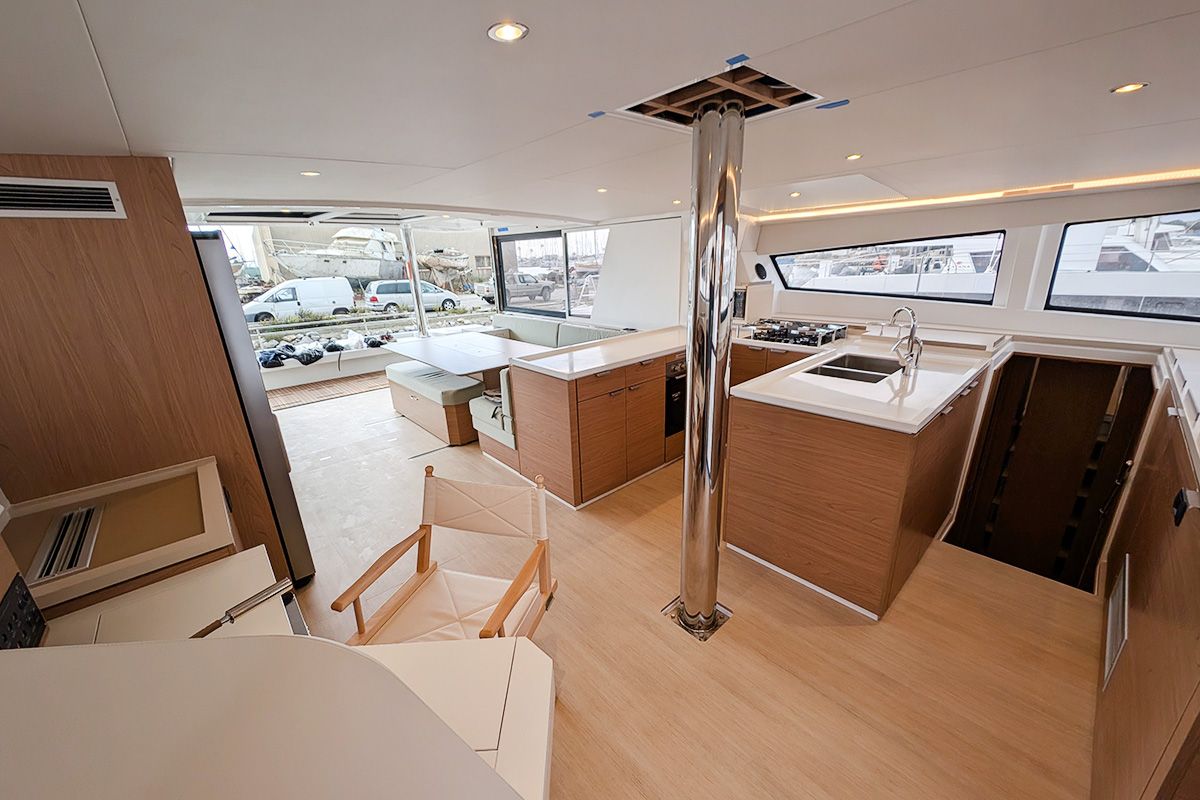 Maravela, a Bali 5.4 catamaran at Road Town, British Virgin Islands