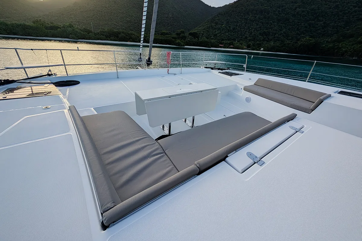 Maravela, a Bali 5.4 catamaran at Road Town, British Virgin Islands