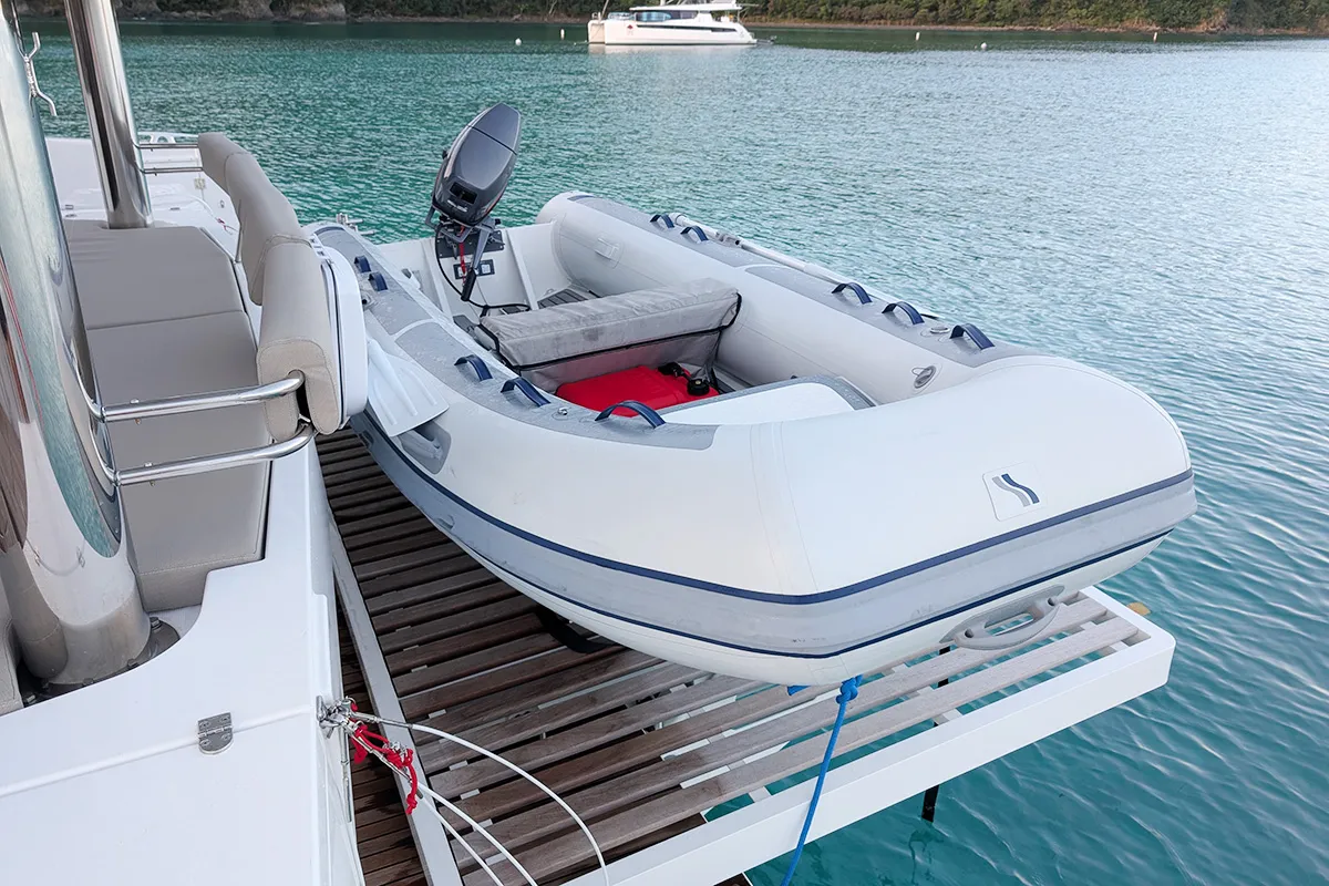 Maravela, a Bali 5.4 catamaran at Road Town, British Virgin Islands