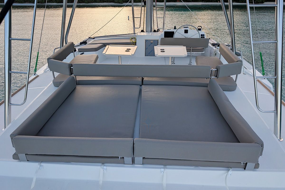Maravela, a Bali 5.4 catamaran at Road Town, British Virgin Islands