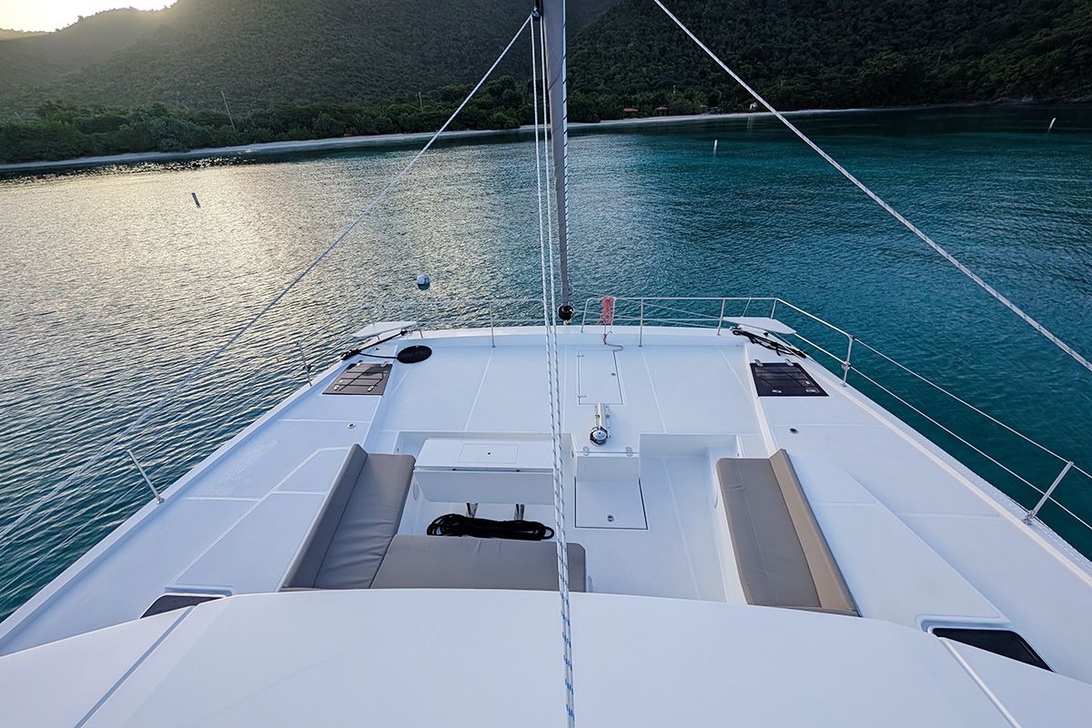 Maravela, a Bali 5.4 catamaran at Road Town, British Virgin Islands