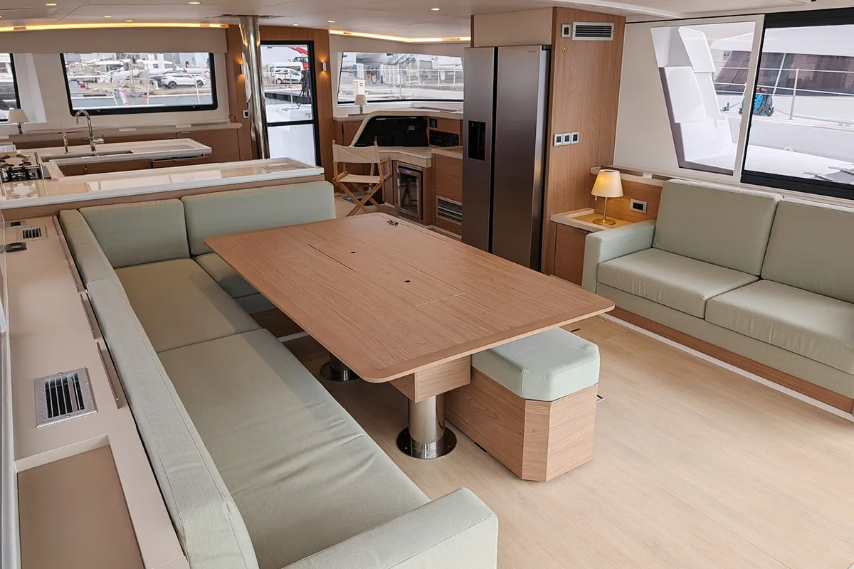 Maravela, a Bali 5.4 catamaran at Road Town, British Virgin Islands