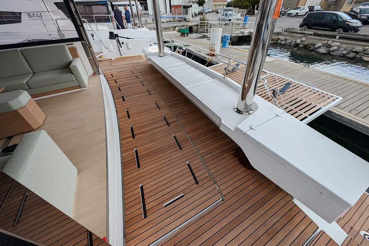 Maravela, a Bali 5.4 catamaran at Road Town, British Virgin Islands