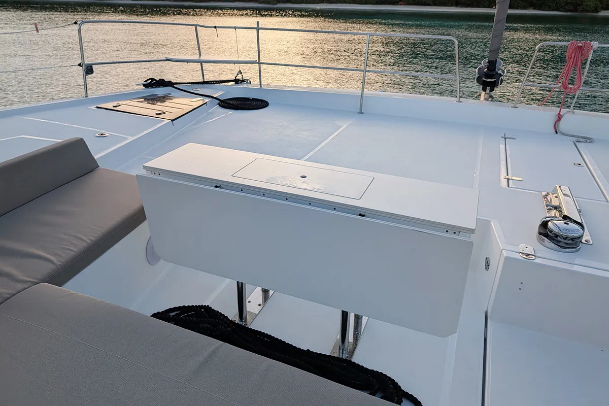 Maravela, a Bali 5.4 catamaran at Road Town, British Virgin Islands
