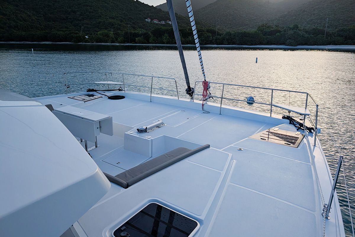 Maravela, a Bali 5.4 catamaran at Road Town, British Virgin Islands
