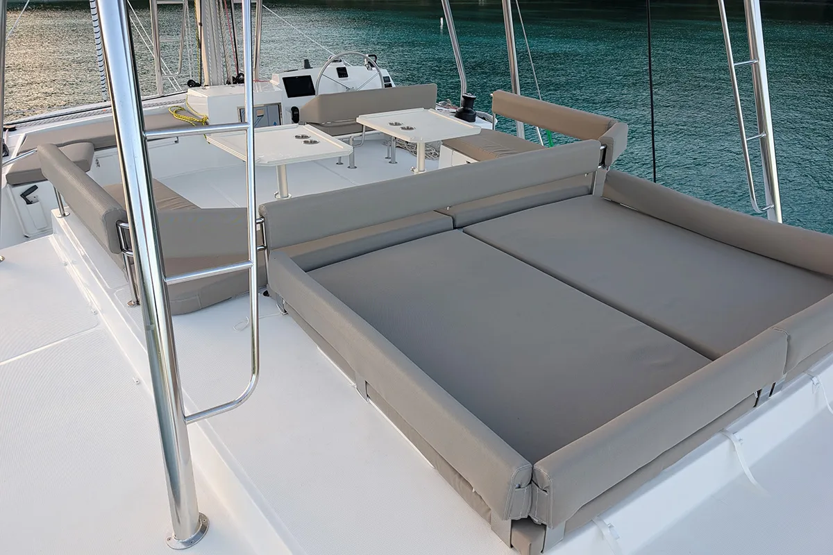 Maravela, a Bali 5.4 catamaran at Road Town, British Virgin Islands