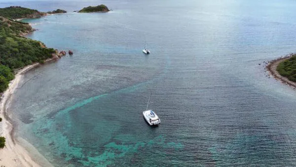 Maravela, a Bali 5.4 catamaran at Road Town, British Virgin Islands