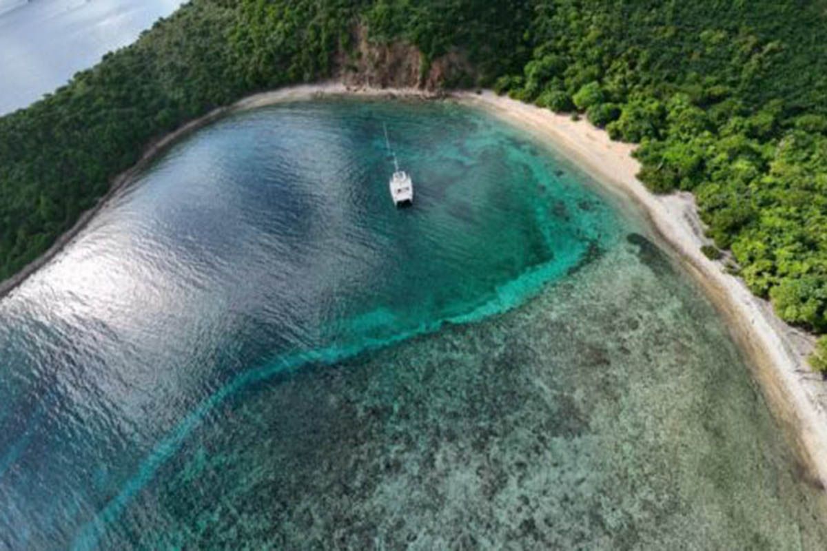 Maravela, a Bali 5.4 catamaran at Road Town, British Virgin Islands