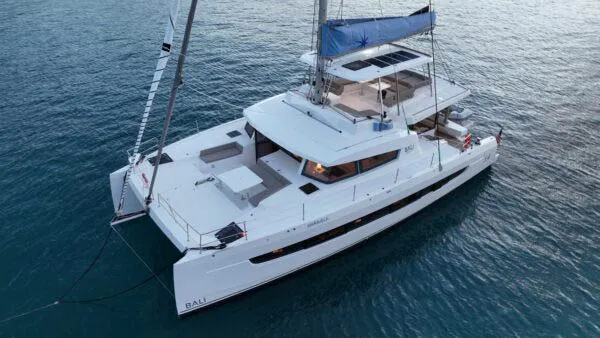 Maravela, a Bali 5.4 catamaran at Road Town, British Virgin Islands