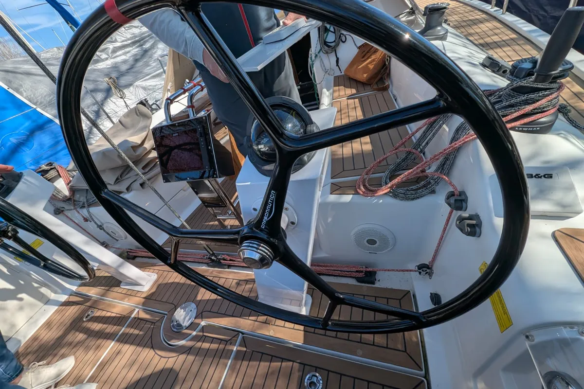 Neree, a Dehler 38 sailboat at Marseille, France