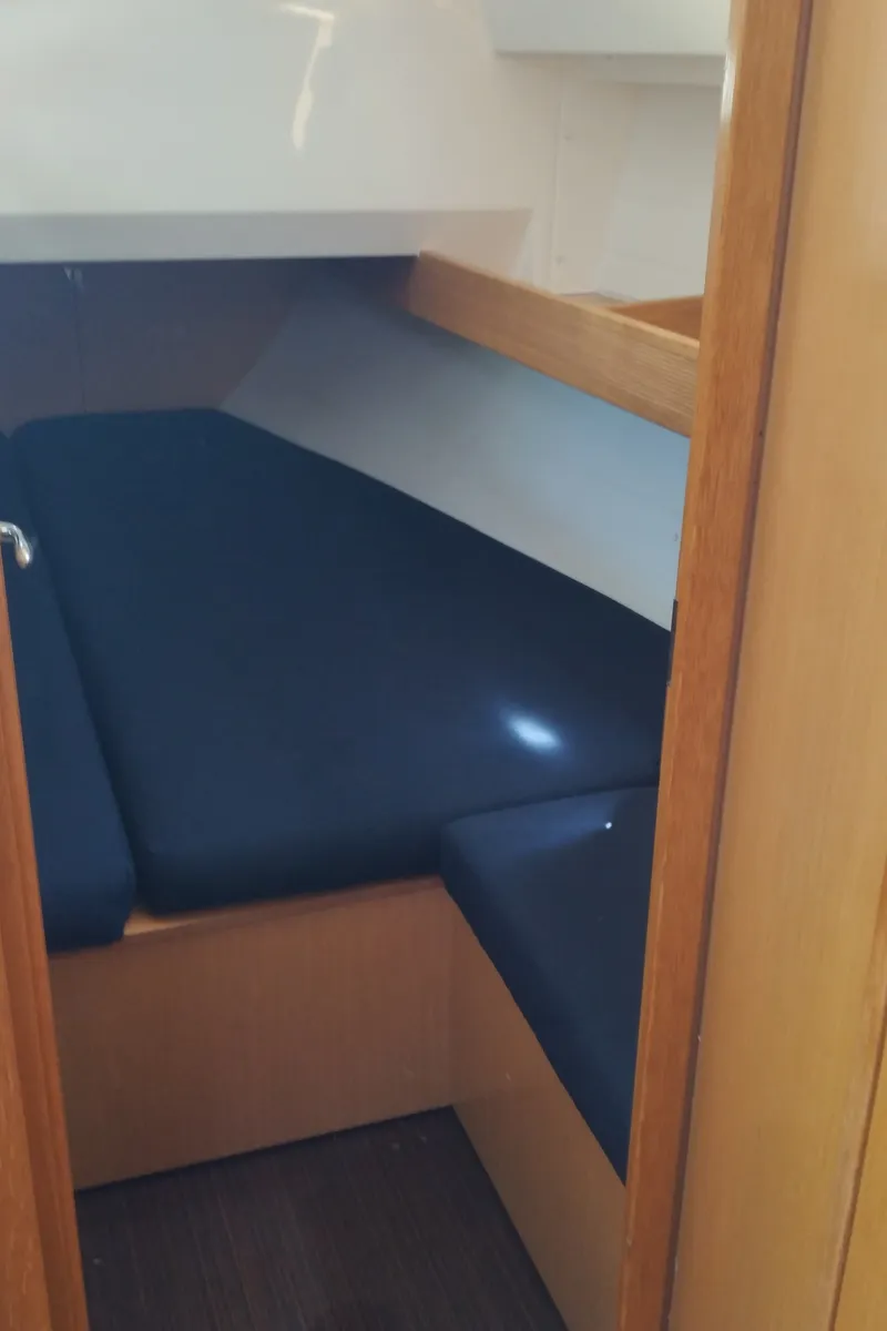 Cabin on Irene, a Bavaria 36 Cruiser sailboat at Municipal Unit of Palairos, Greece