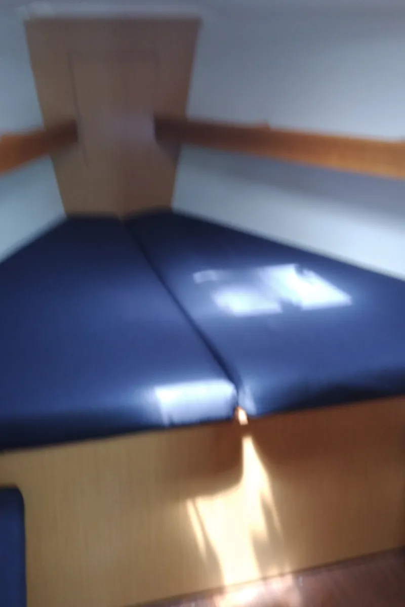 Cabin on Irene, a Bavaria 36 Cruiser sailboat at Municipal Unit of Palairos, Greece