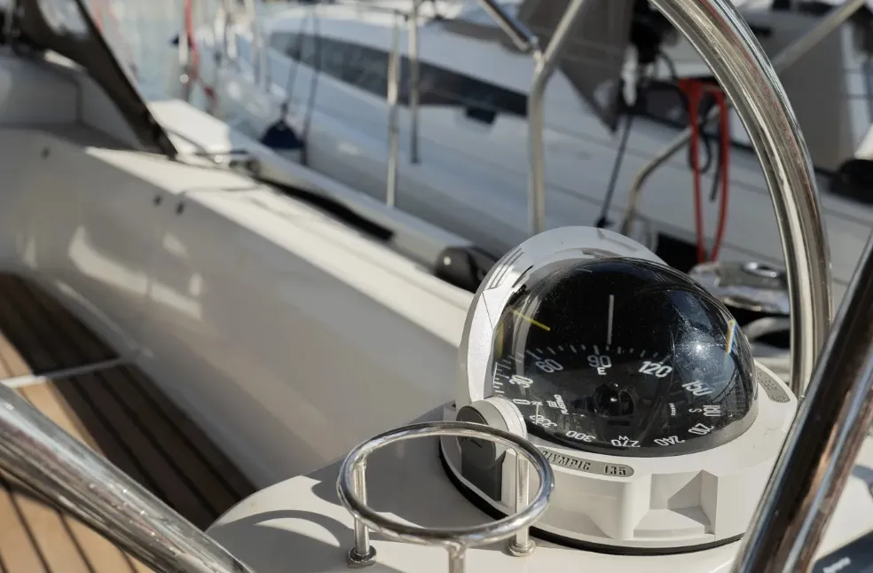 JUICY LUCY, a Jeanneau Sun Odyssey 519 sailboat at Lefkada, Greece