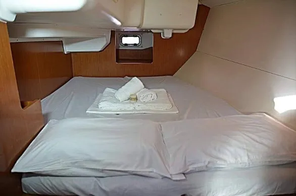 Cabin on Maria, a Beneteau Oceanis 37 sailboat at Municipal Unit of Palairos, Greece